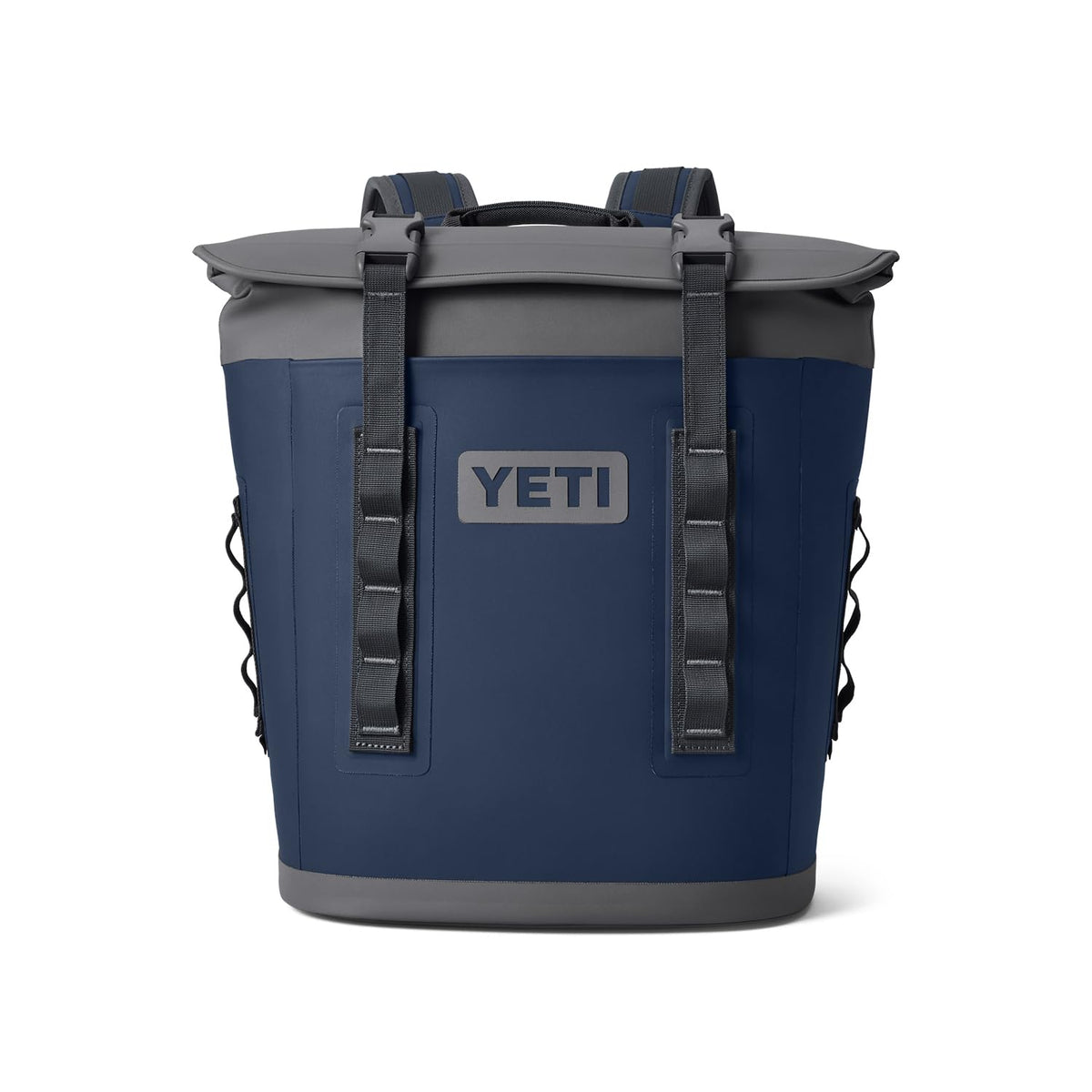 YETI Hopper M12 backpack open compartment for quick access and organization.