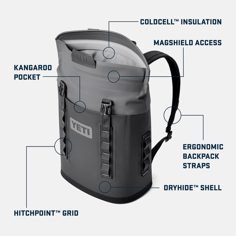 YETI Hopper M12 ColdCell insulation keeps drinks cold longer