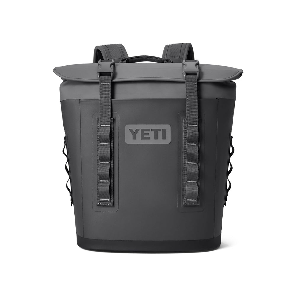 YETI Hopper M12 with MagShield Access opens for quick beverage access during trips