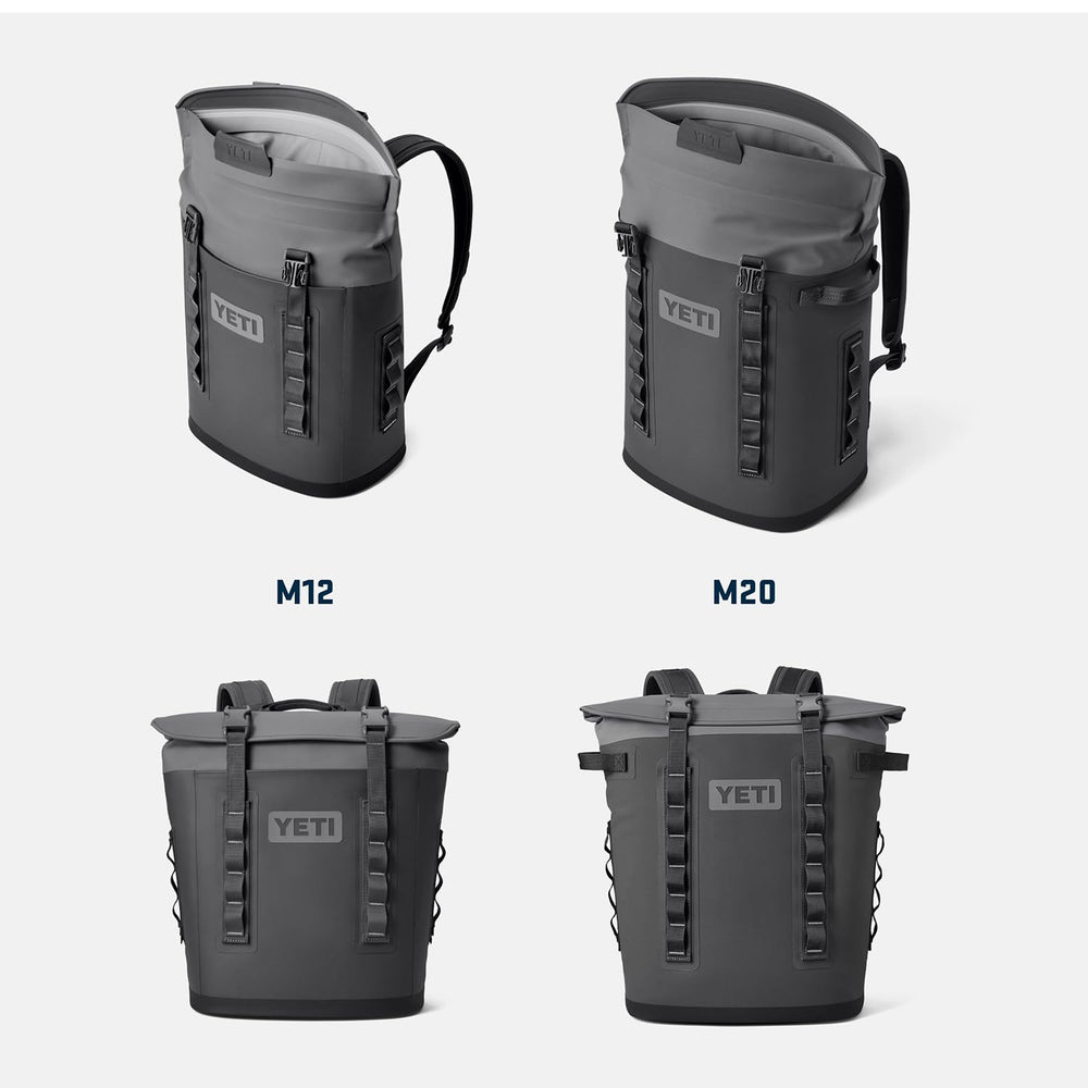 YETI Hopper M12 Wild Vine Red color adds bold outdoor style.