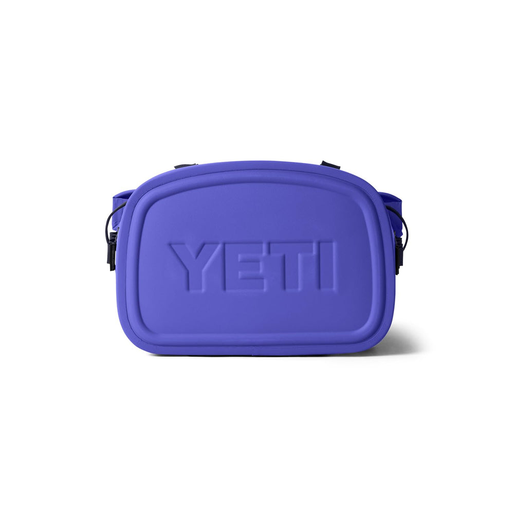 YETI Hopper M20 Ultramarine Violet exterior highlights outdoor-ready style.