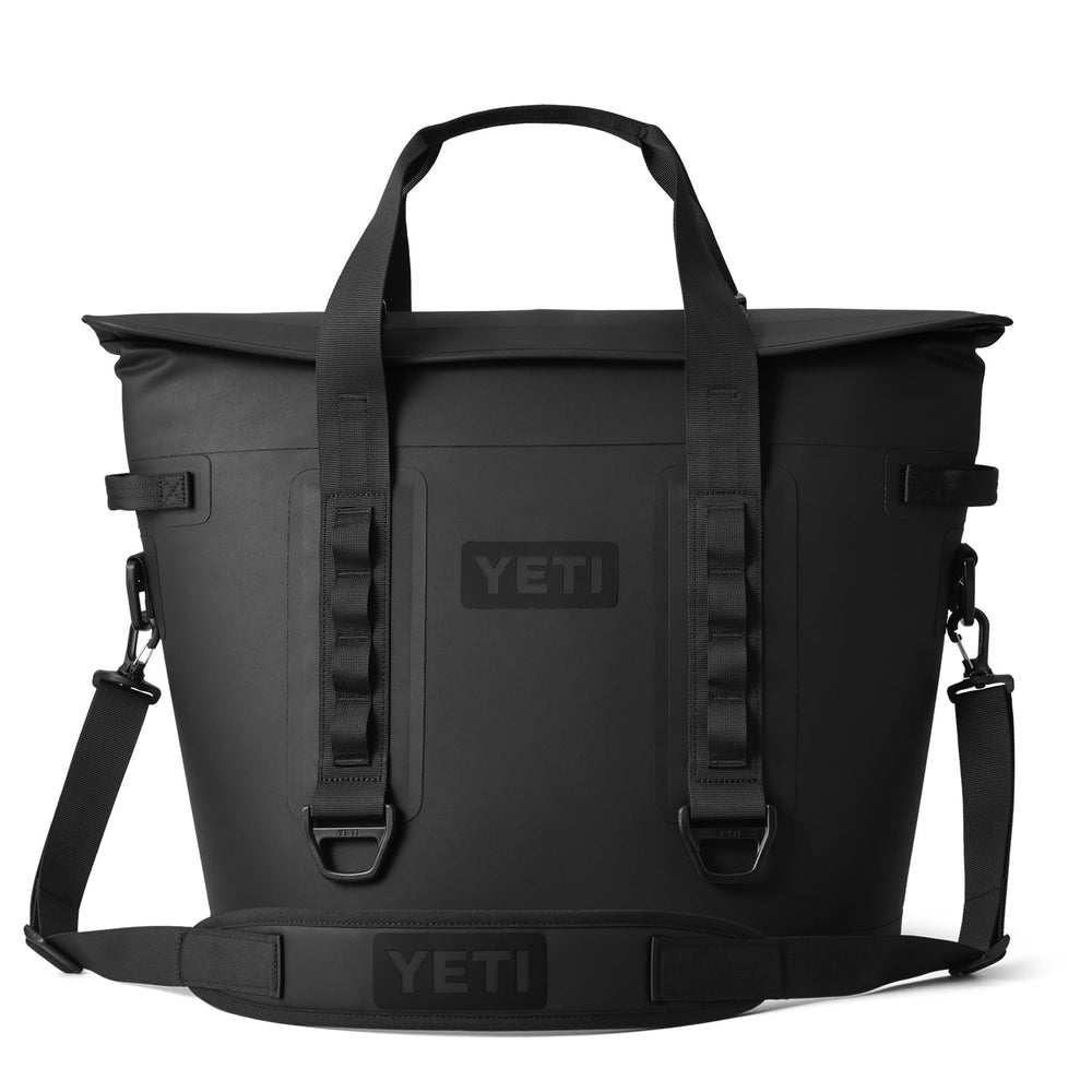 YETI Hopper M30 black wide-mouth opening for easy filling and loading
