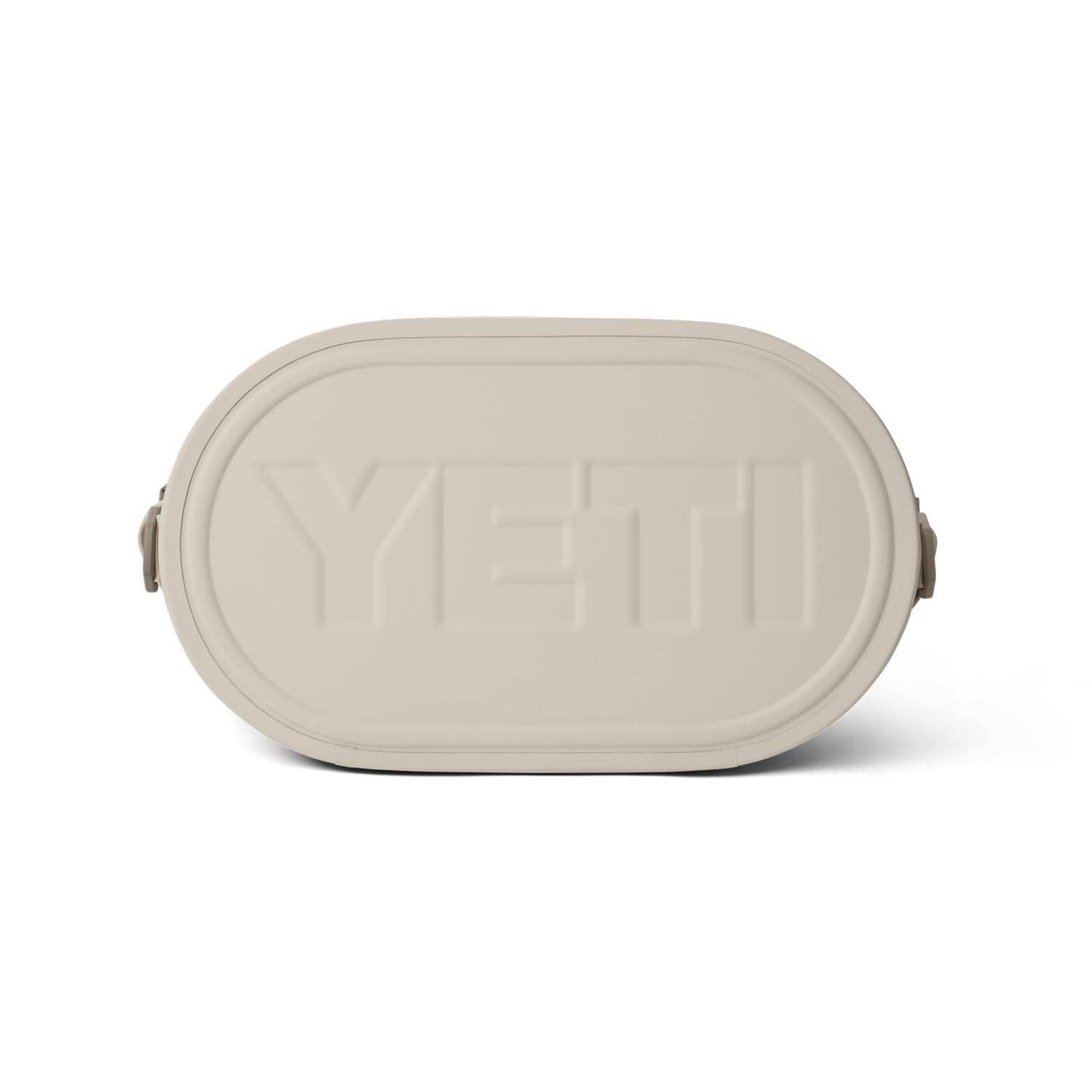 YETI Hopper M30 Cape Taupe closeup of rugged fabric durability