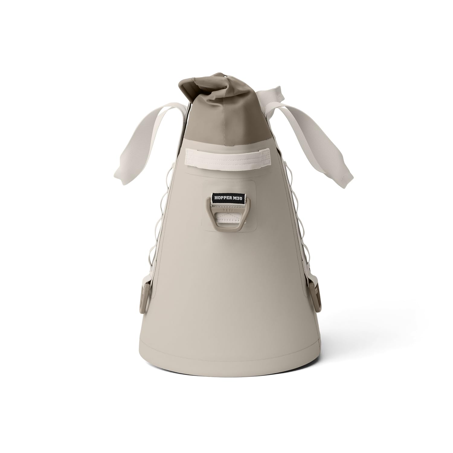 YETI Hopper M30 HitchPoint grid ready to attach SideKick Gear Case and tools