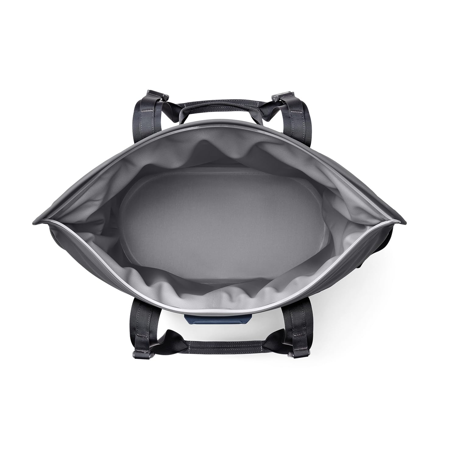 YETI Hopper M30 open lid stays open for quick restock
