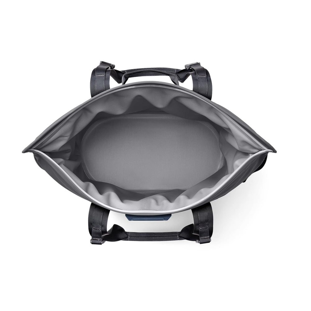 YETI Hopper M30 open lid stays open for quick restock