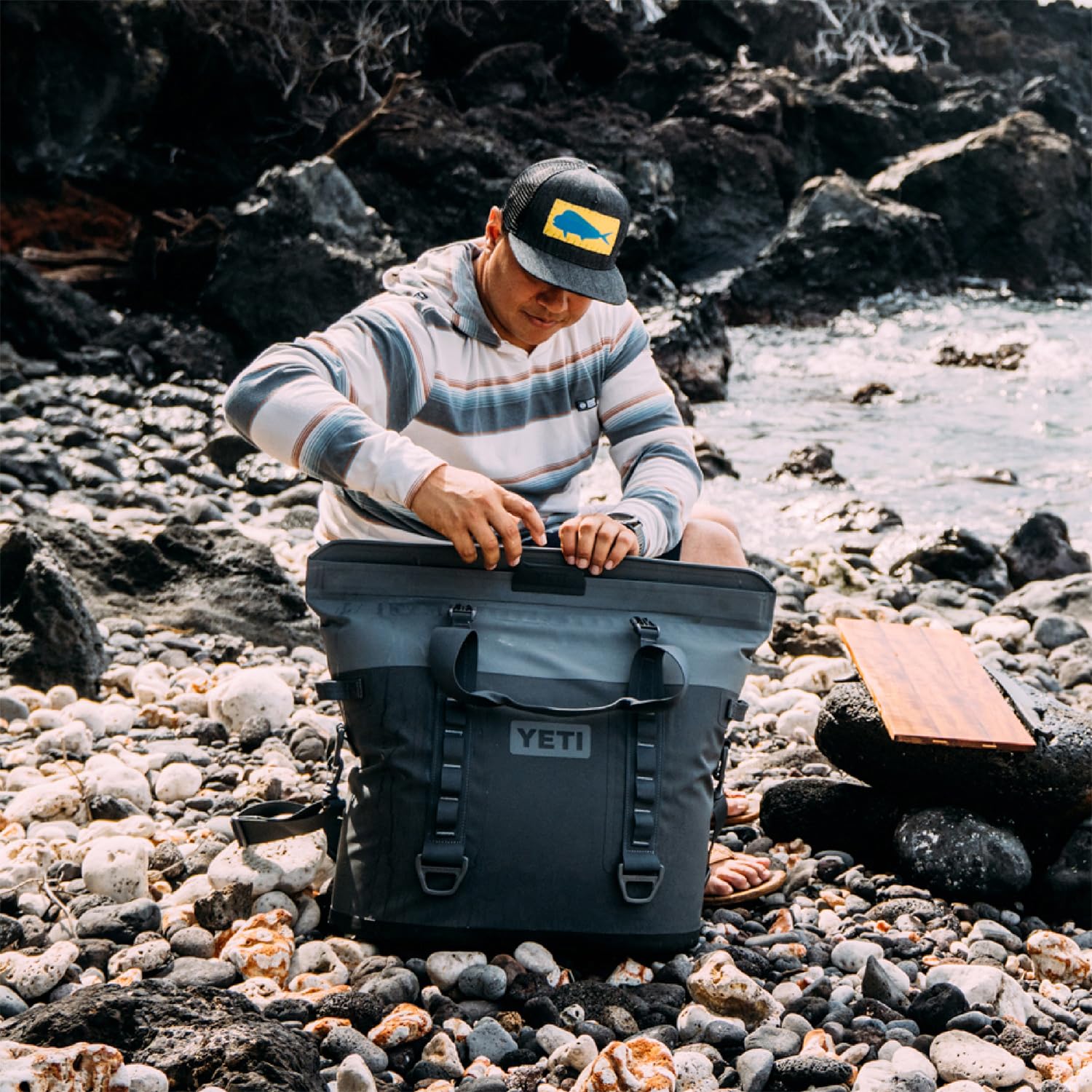 YETI Hopper M30 lightweight carry strap for effortless transport