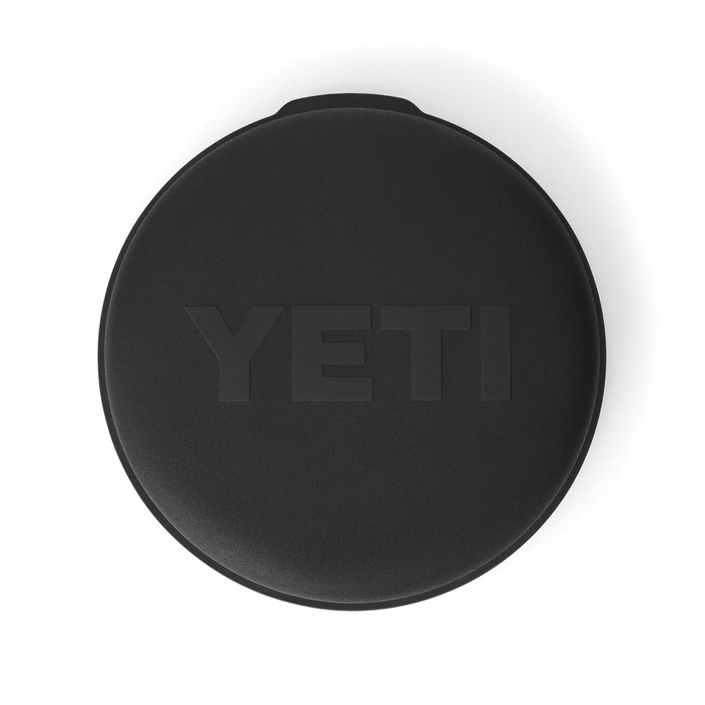 YETI LoadOut Swivel Seat attached to a five-gallon bucket for hands-free setup