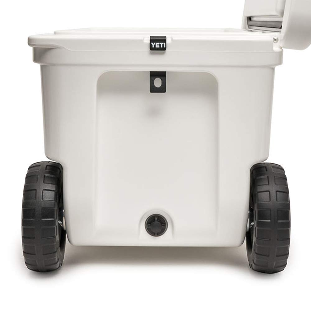 Close view of stainless steel YETI Locking Bracket showing durable construction