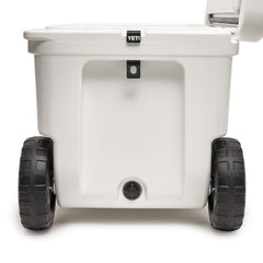 Close view of stainless steel YETI Locking Bracket showing durable construction
