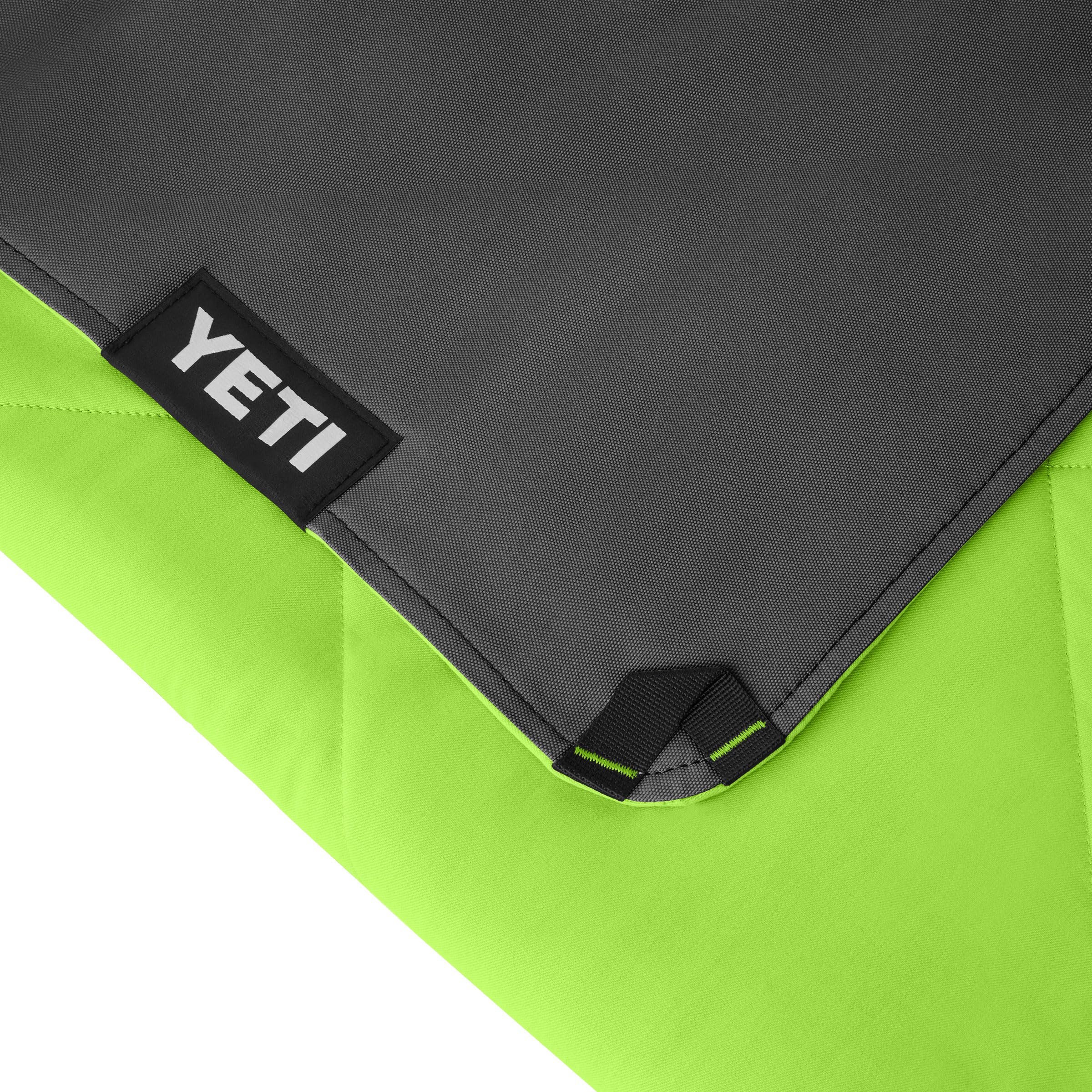 YETI Lowlands Blanket folds neatly into its carry bag for travel