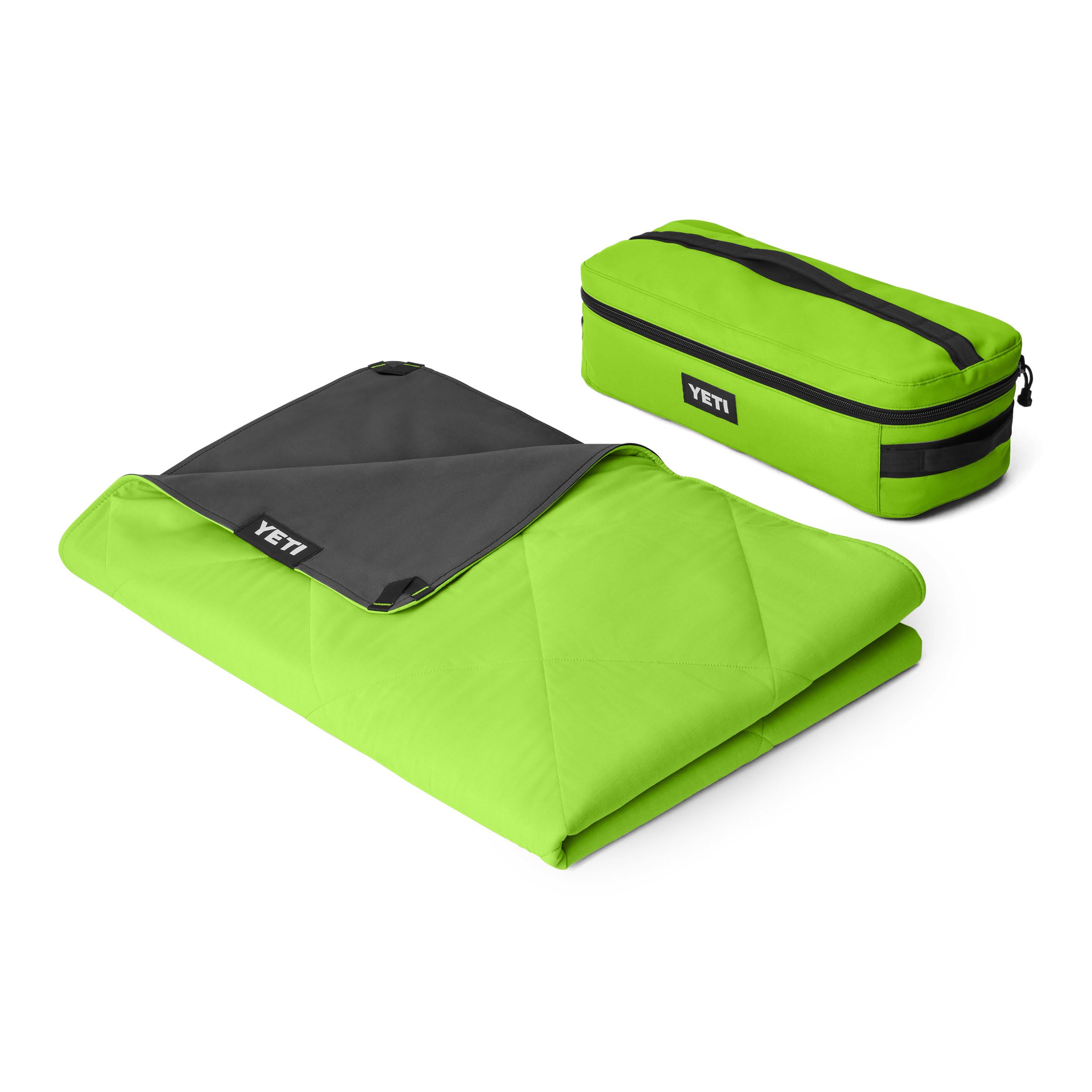 YETI Lowlands Blanket with waterproof outer layer for damp-ground comfort