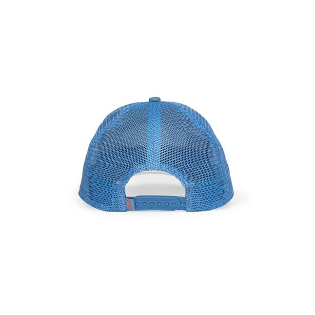 YETI mesh-back trucker cap showing adjustable sizing feature
