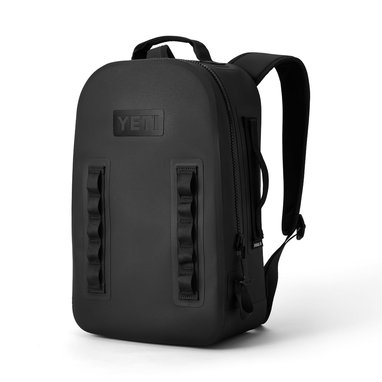 YETI Panga 28 bag waterproof seal keeps contents dry during rain.