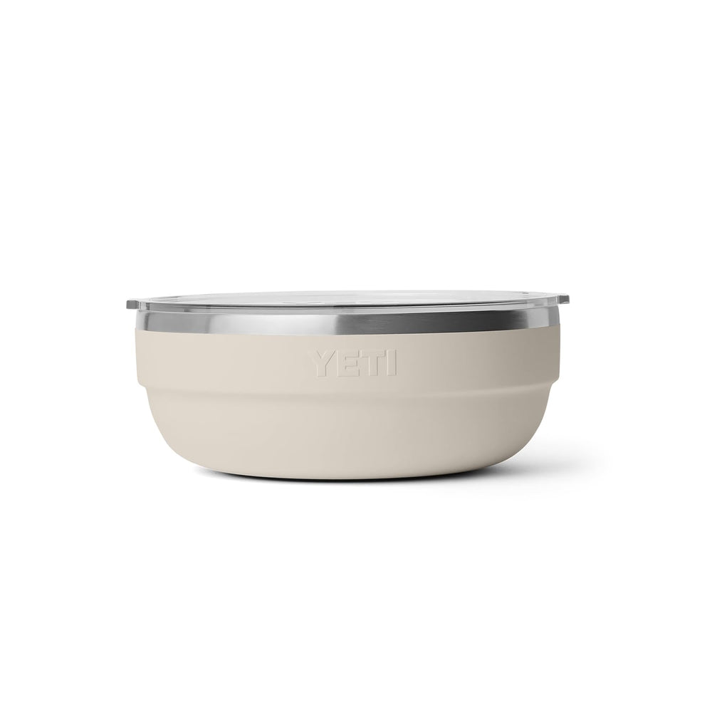 YETI Rambler Low Bowl is dishwasher safe for easy cleanup