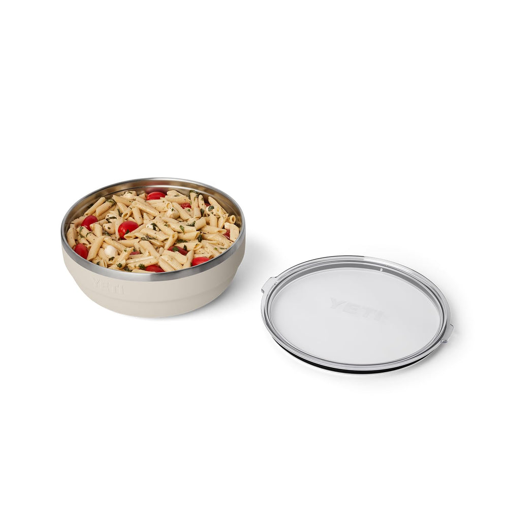 YETI Rambler Low Bowl made of 18/8 stainless steel for durability