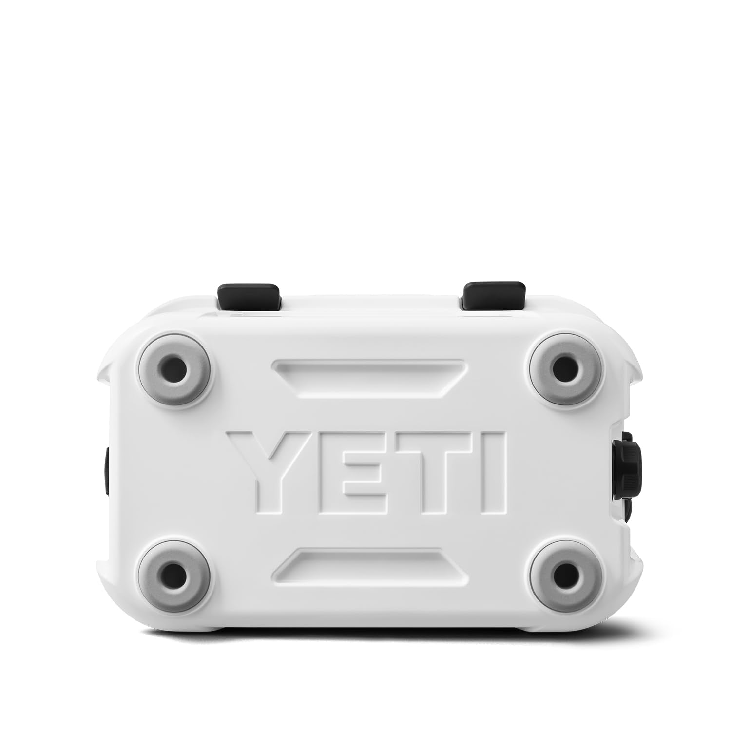 YETI Roadie 15 compact cooler with 22-can capacity keeps drinks organized.