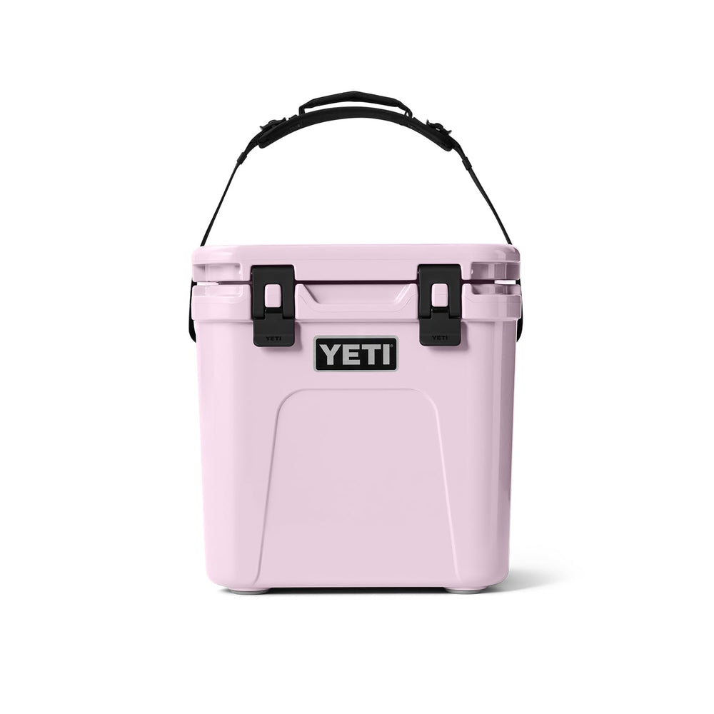 YETI Roadie 24 Cherry Blossom color adds vibrant style.