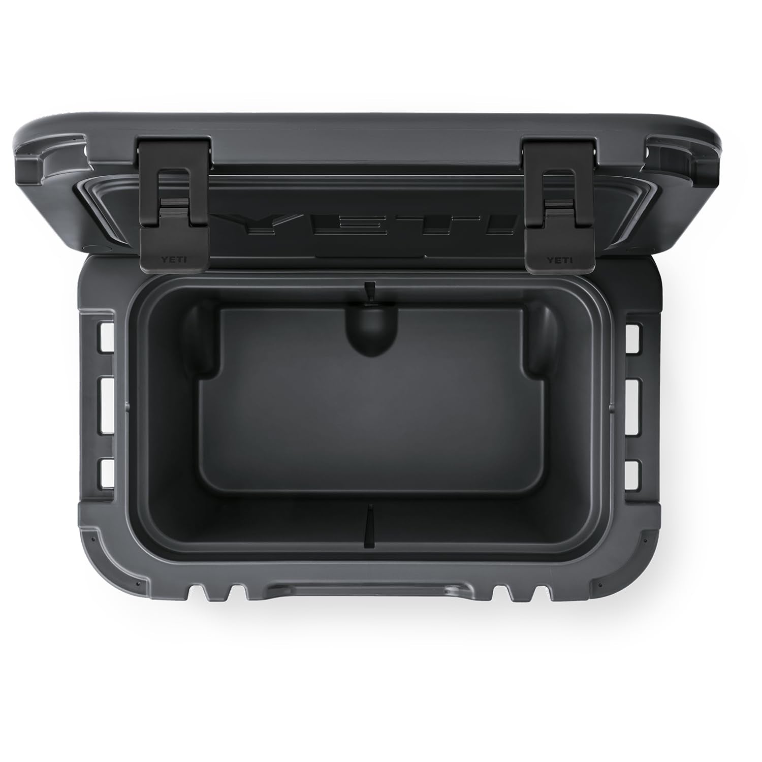 YETI Roadie 32 charcoal neverflat wheels provide reliable transport
