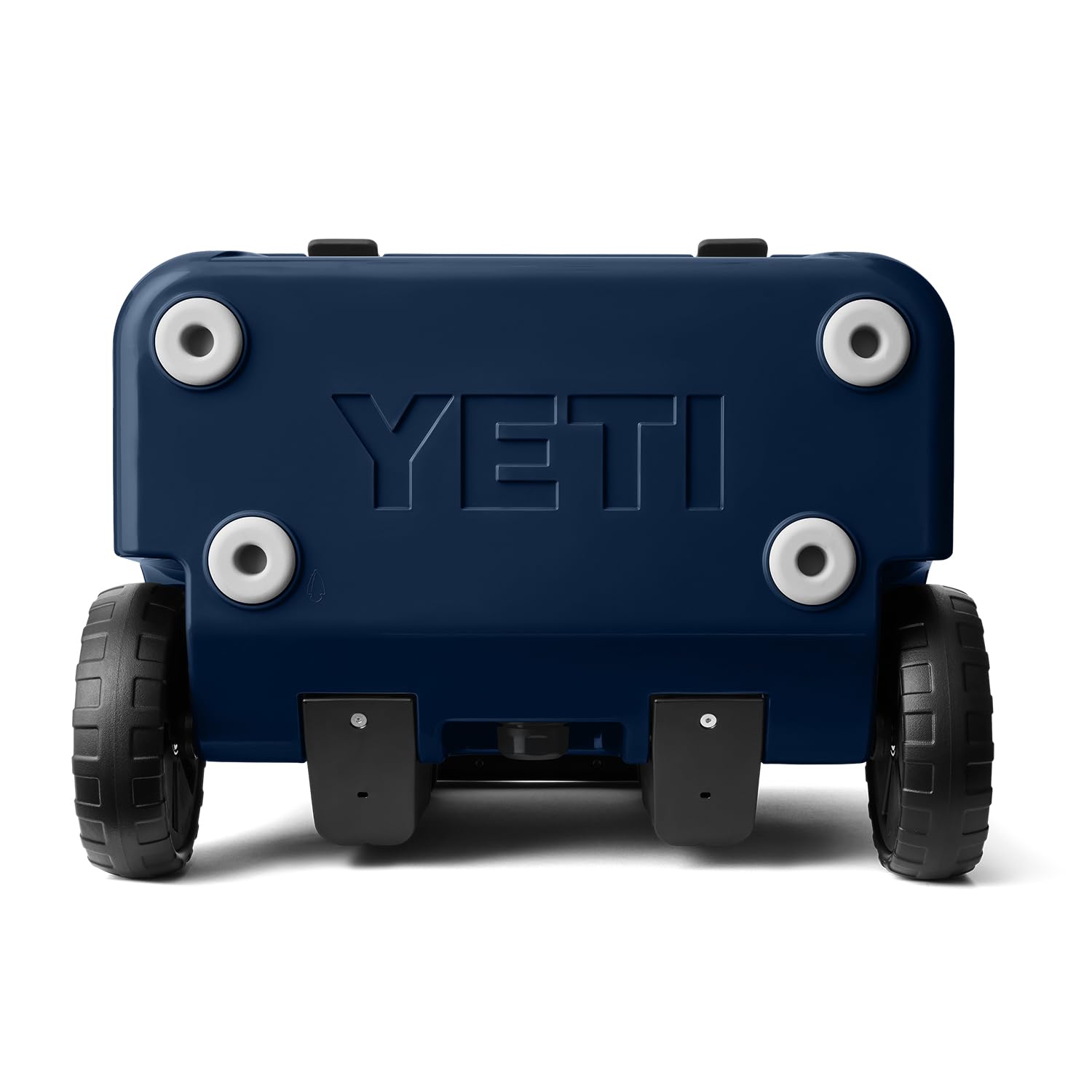 YETI Roadie 32 navy ice retention performance for long outings.