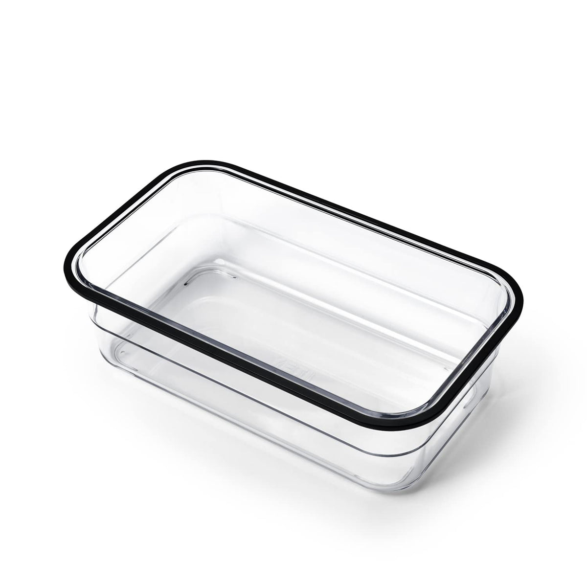YETI Roadie dry goods basket inside cooler keeps snacks dry.