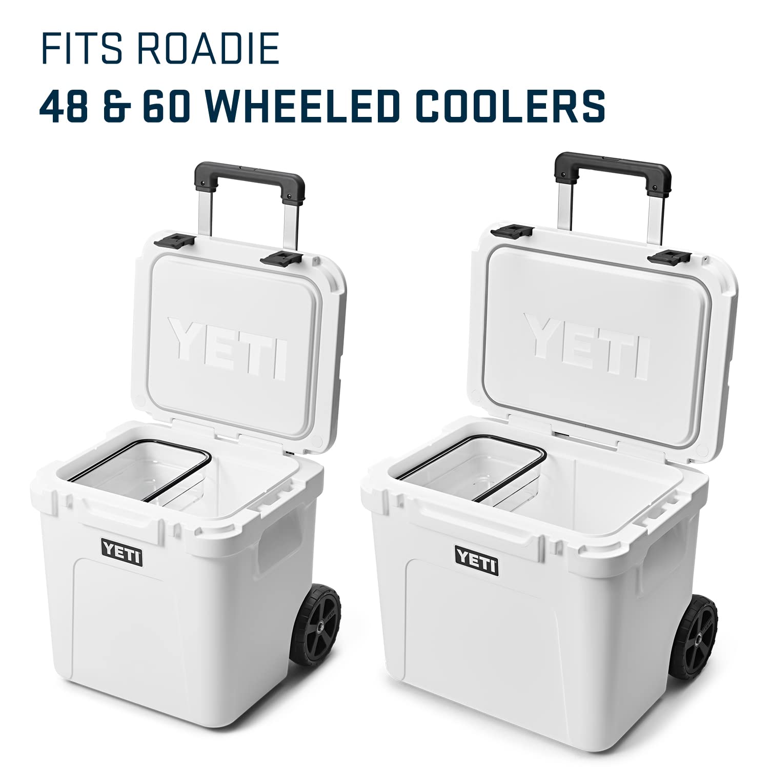 YETI Roadie dry goods basket snug-fit prevents sliding.