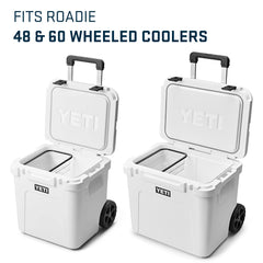 YETI Roadie dry goods basket snug-fit prevents sliding.