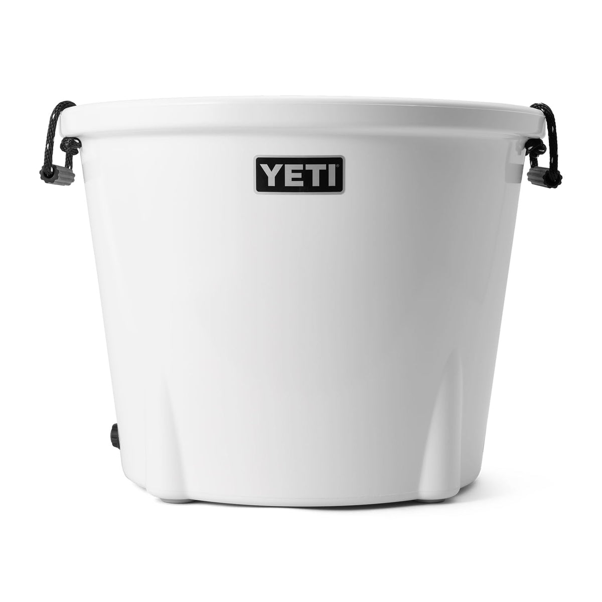 YETI Tank 85 bucket cooler white front view for outdoor beverages