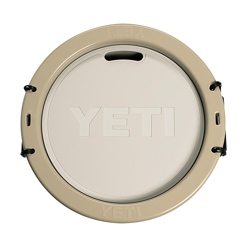 YETI Tank Lid provides an extra seat during camping or tailgates.