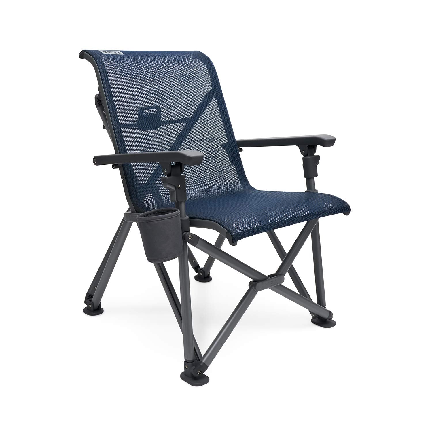 YETI Trailhead chair front view shows sturdy frame for all-day outdoor seating