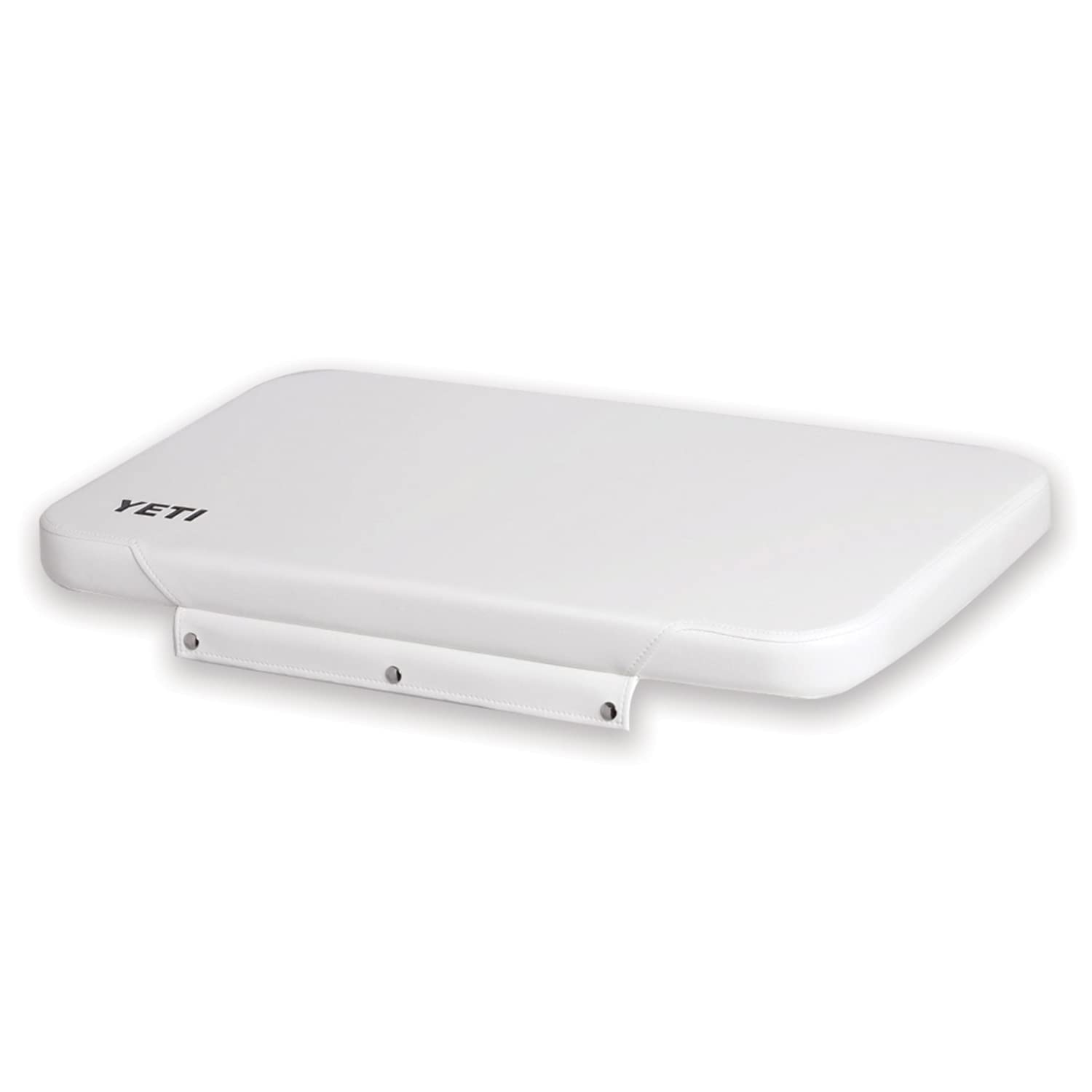 YETI Tundra 110 seat cushion in marine vinyl white provides outdoor seating