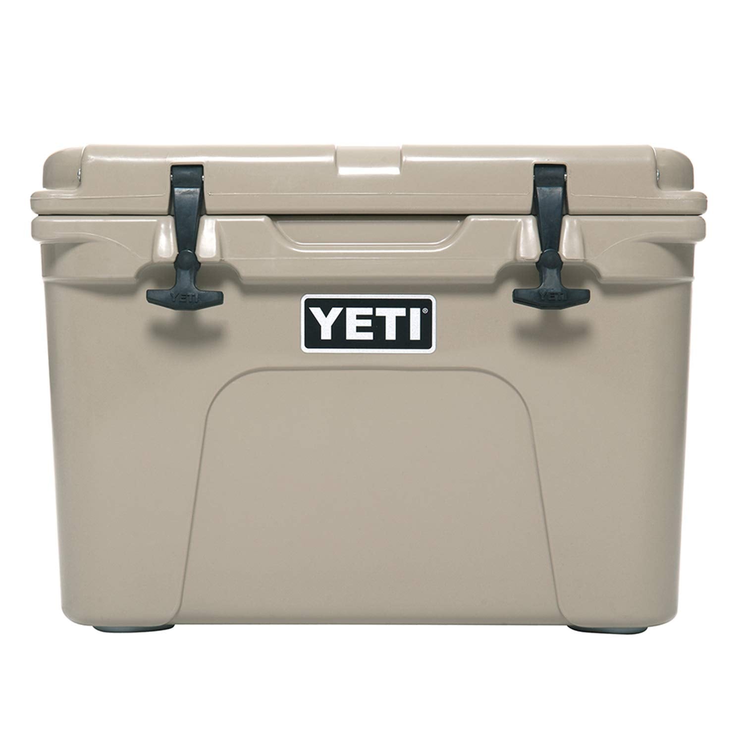 YETI Tundra 35 outside in Desert Tan built for rugged outdoor use