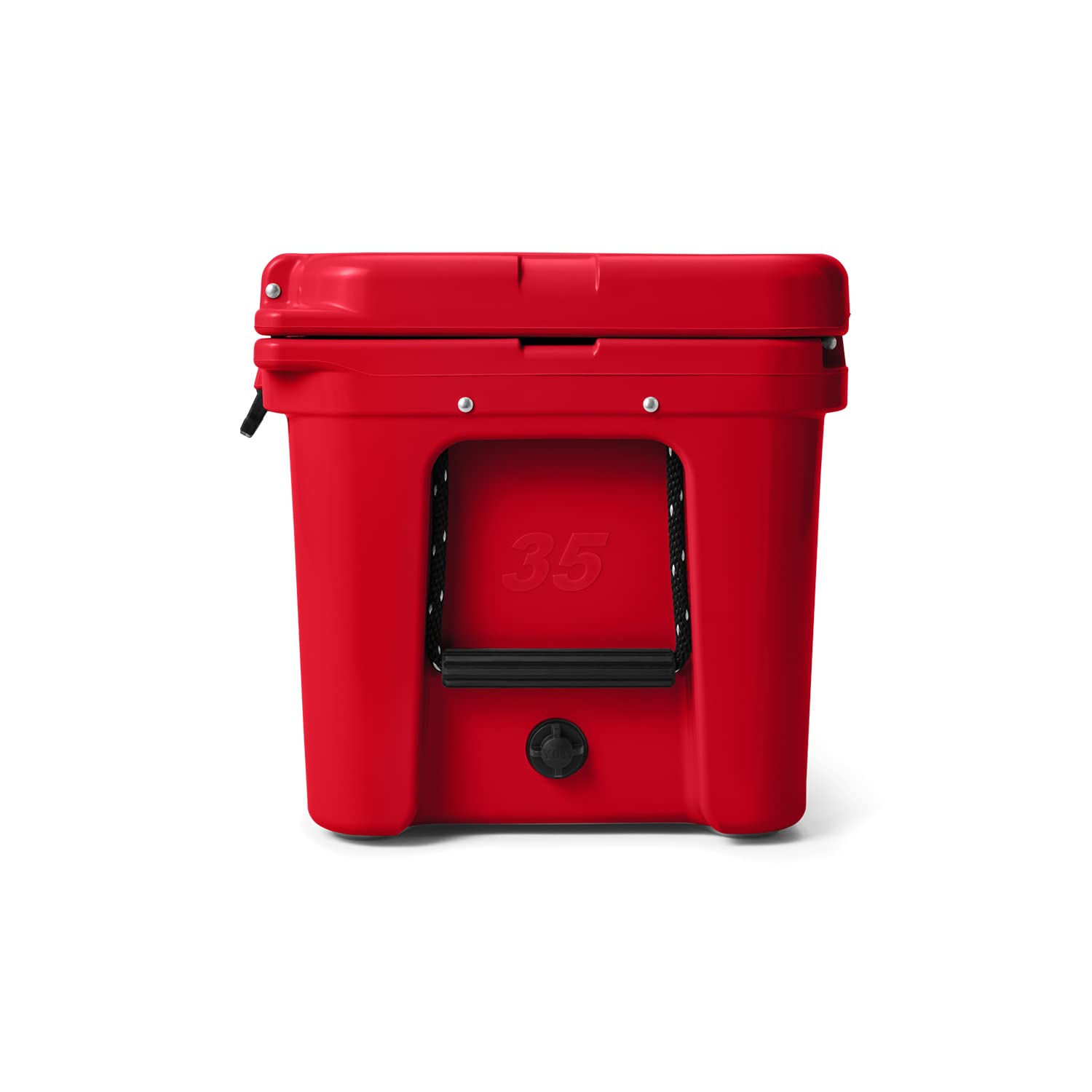 YETI Tundra 35 dry goods basket included keeps items organized.