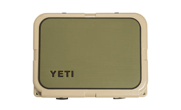 YETI SeaDek on tundra-35 for stable casting footing.