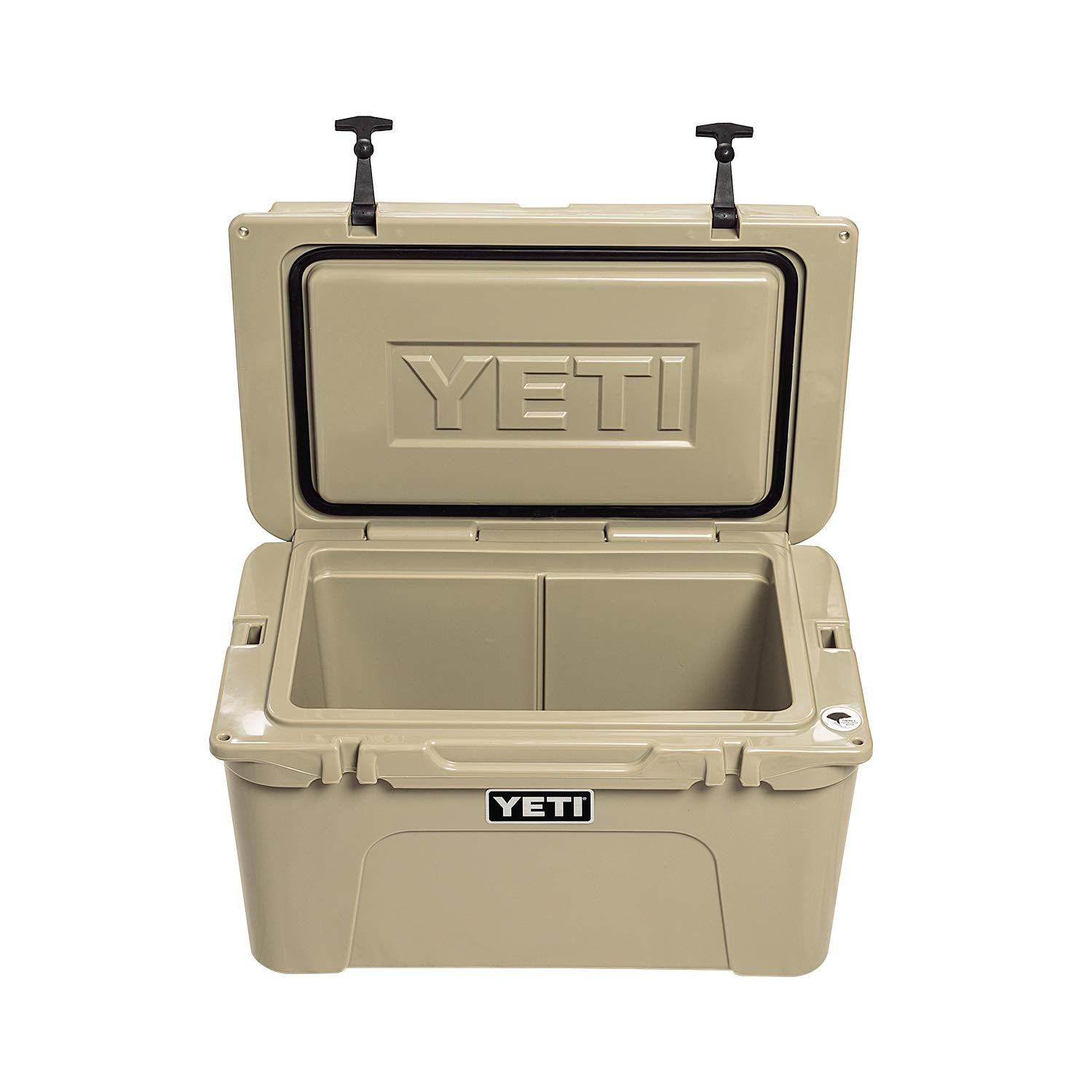 YETI Tundra 45 Desert Tan bear-resistant design protects gear in the wild