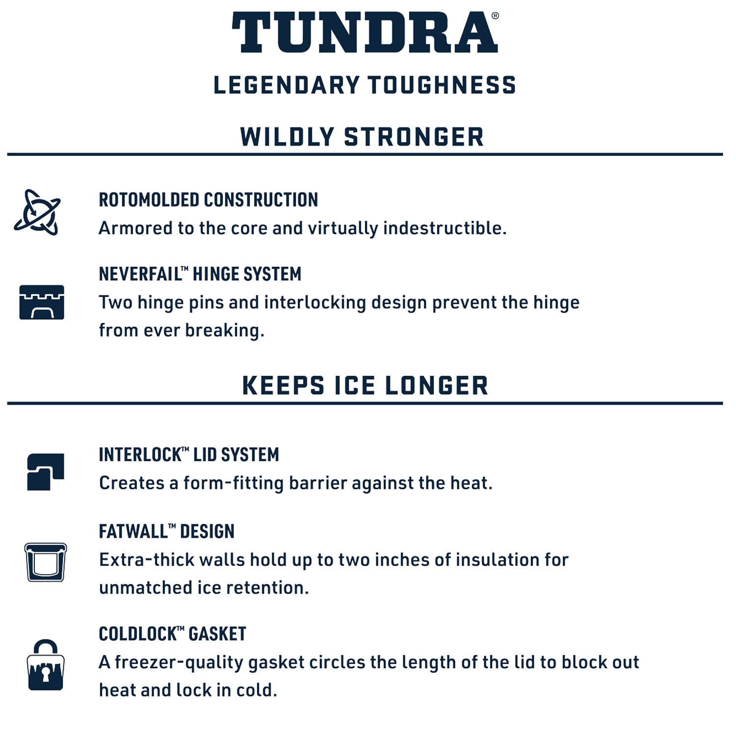 YETI Tundra 45 FatWall design bear resistant for adventures in bear country
