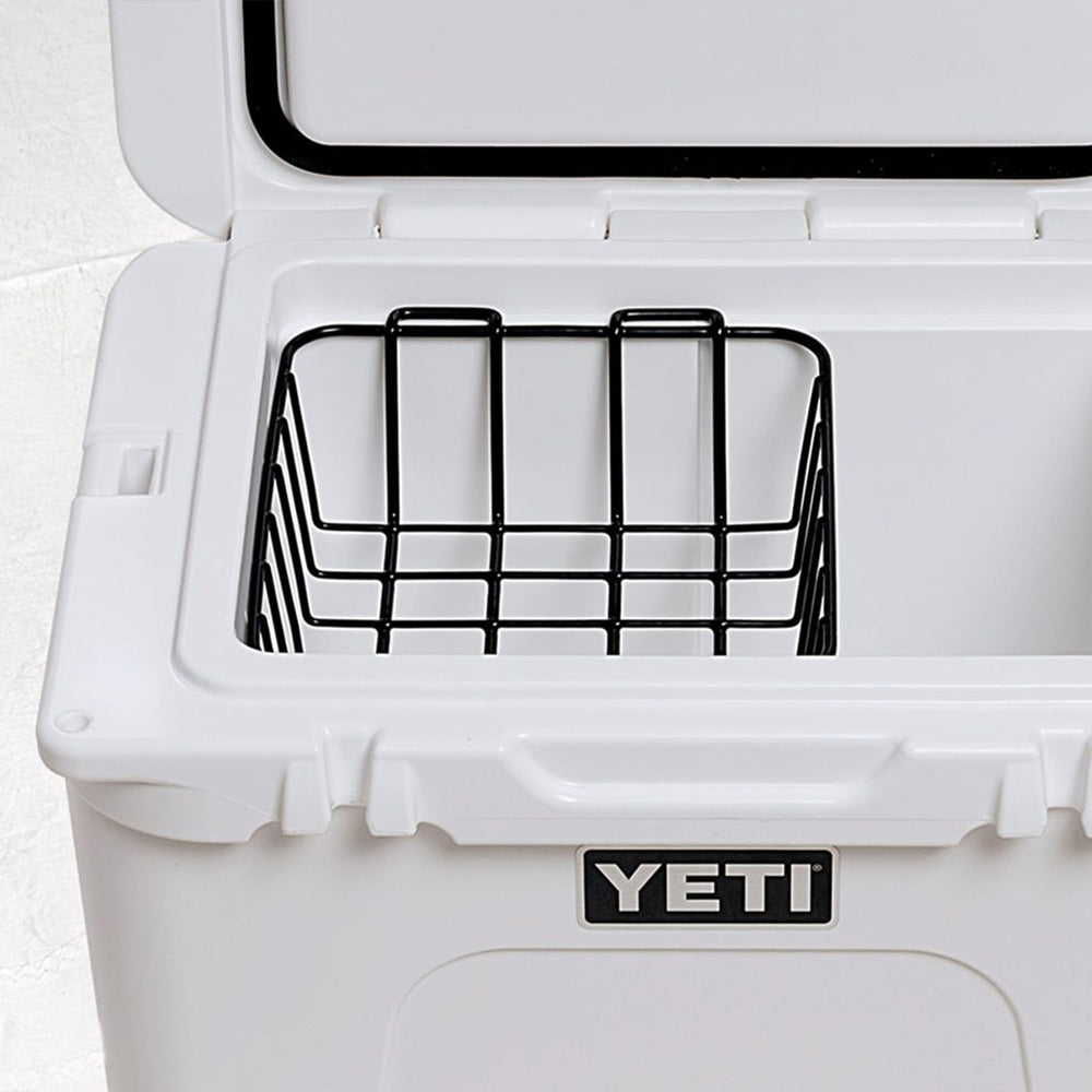 YETI Tundra dry-goods basket keeps dry items separated from ice
