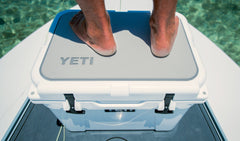 YETI SeaDek installed on Tundra, side view, shows custom fit for up to 160.