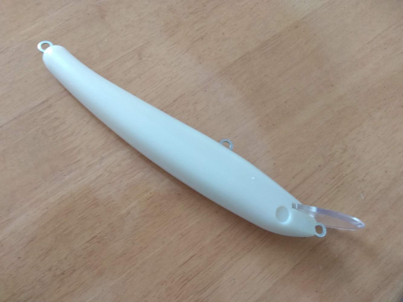 YETYE blank lure body sized 8 1/4 inch and 1 1/3 oz for versatile builds