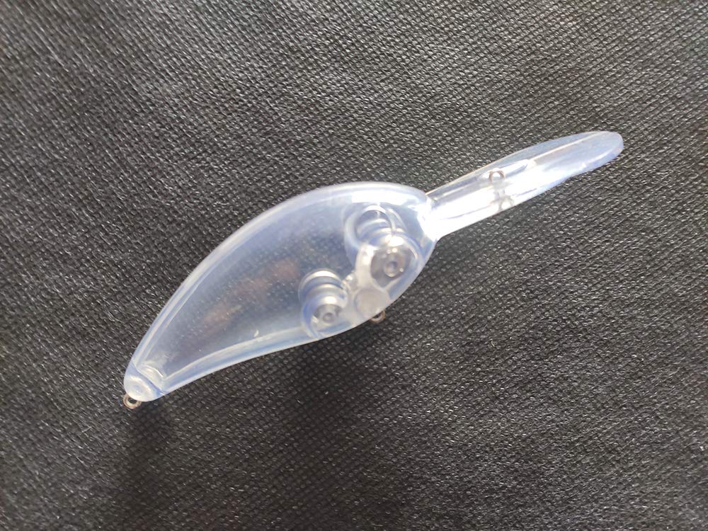 Yetye deep diving crankbait blank 122mm ideal for color customization and custom eyes.