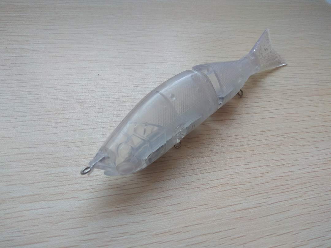 Yetye jointed swimbait lure with 6mm eyes for sinking retrieves