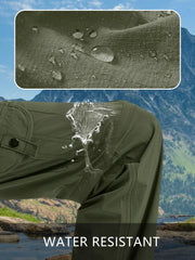 Yevtzl kids cargo pants featuring an elastic waist for flexible movement.