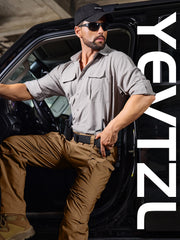 Yevtzl men's fleece-lined tactical pants side-pocket access highlight durable tool access