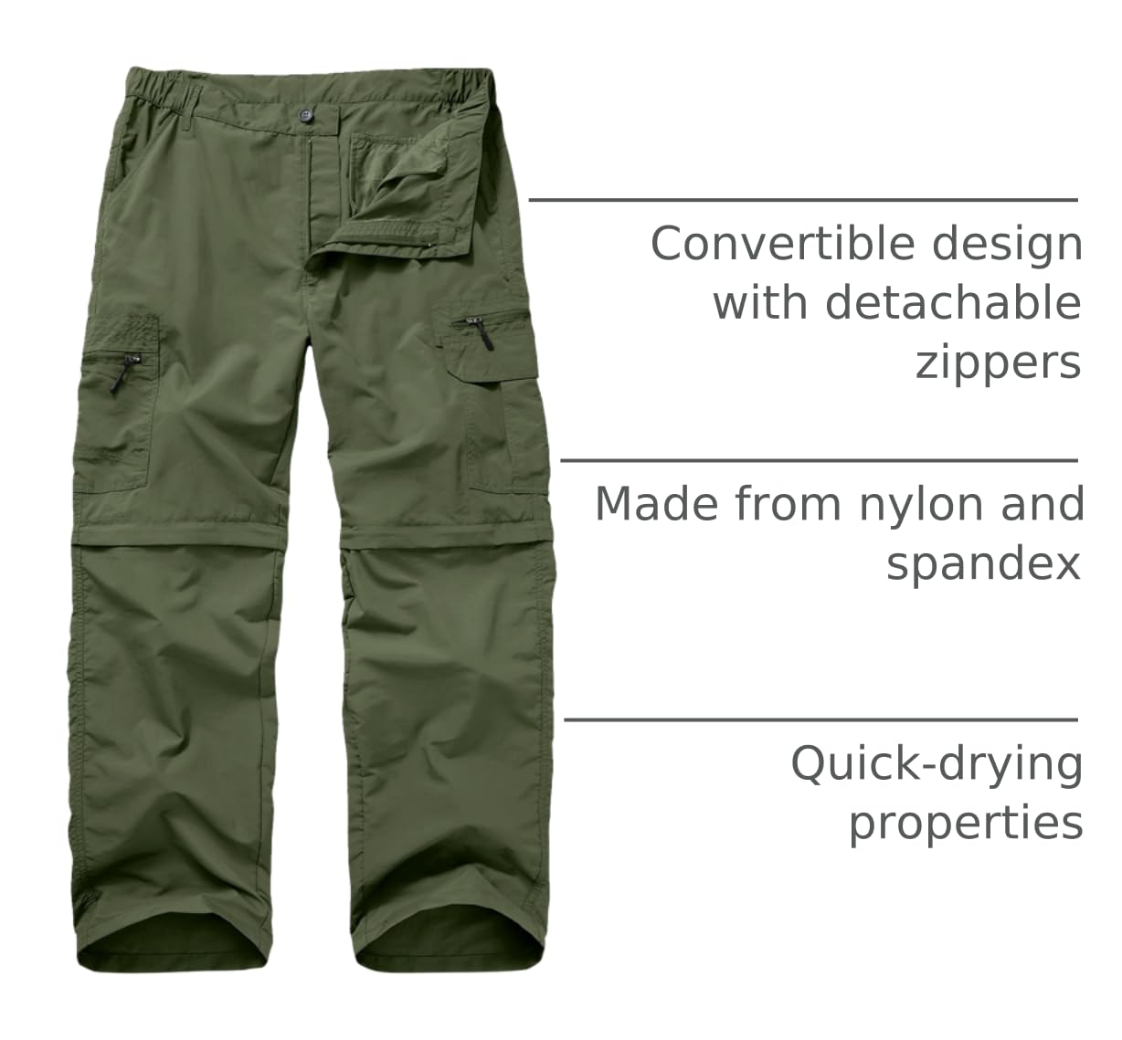 Yevtzl waterproof-lightweight hiking pants offer rain protection and breathable comfort