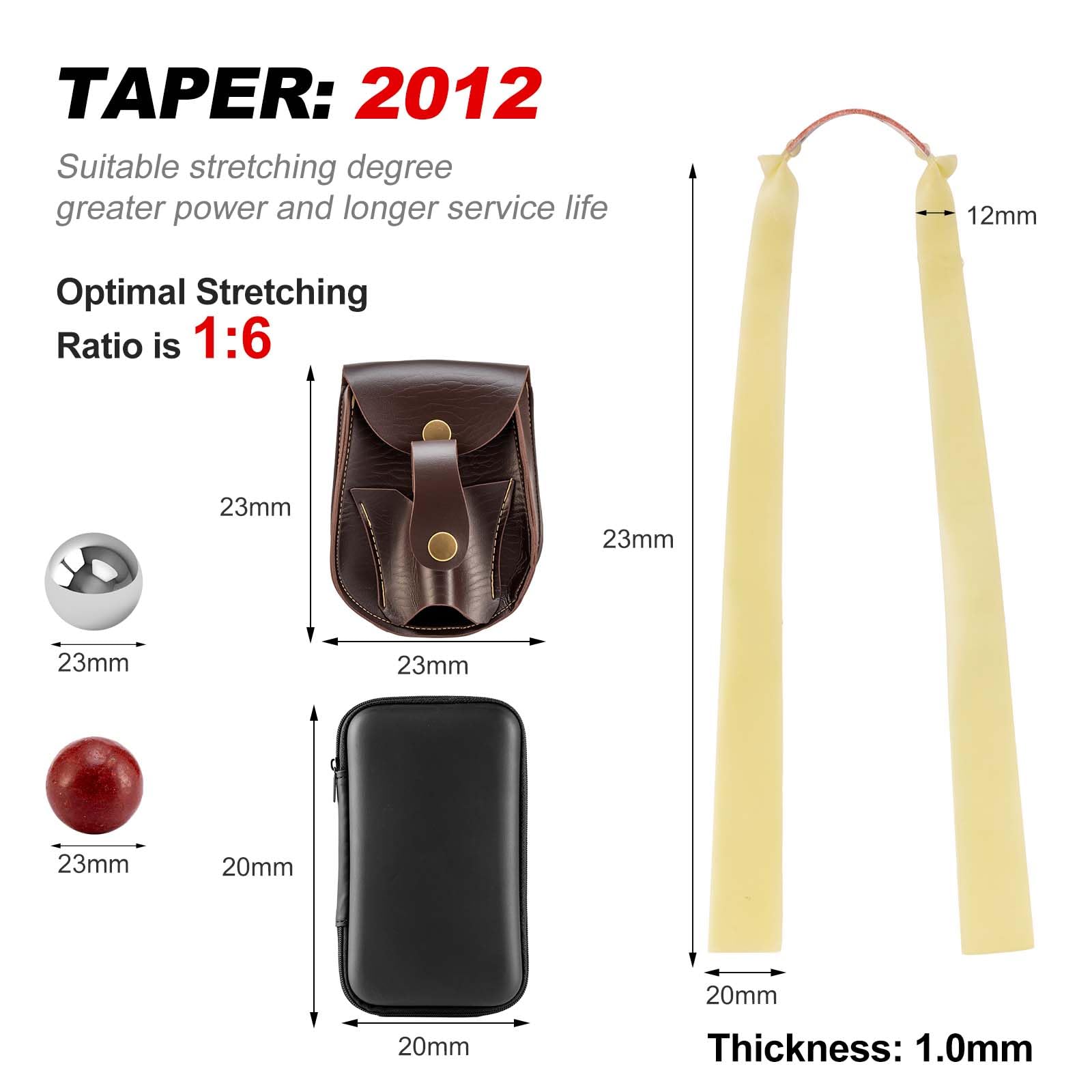 yexzlaoo rubber-bands-5-pack: high-quality bands delivering consistent power.