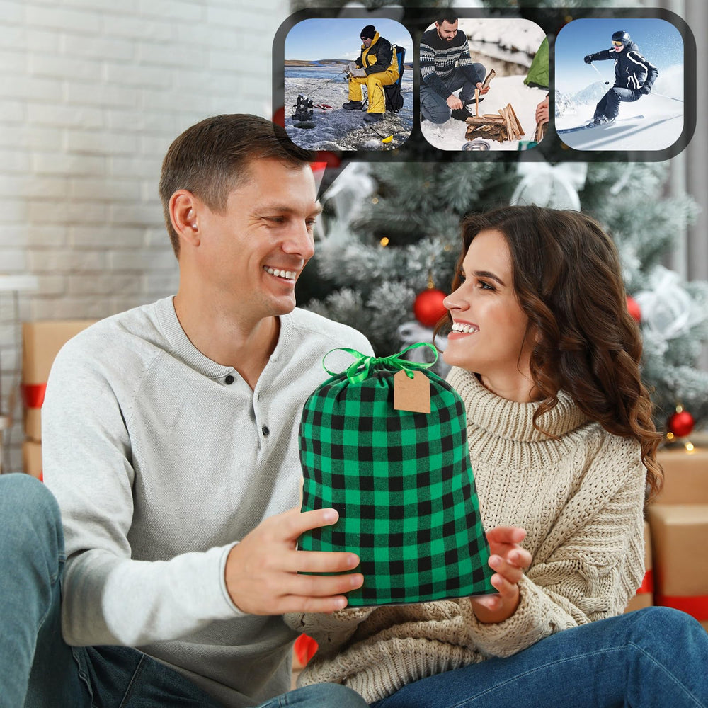 yeyeeyyee heated vest packaging gift-bag included emphasizes ready-to-gift presentation