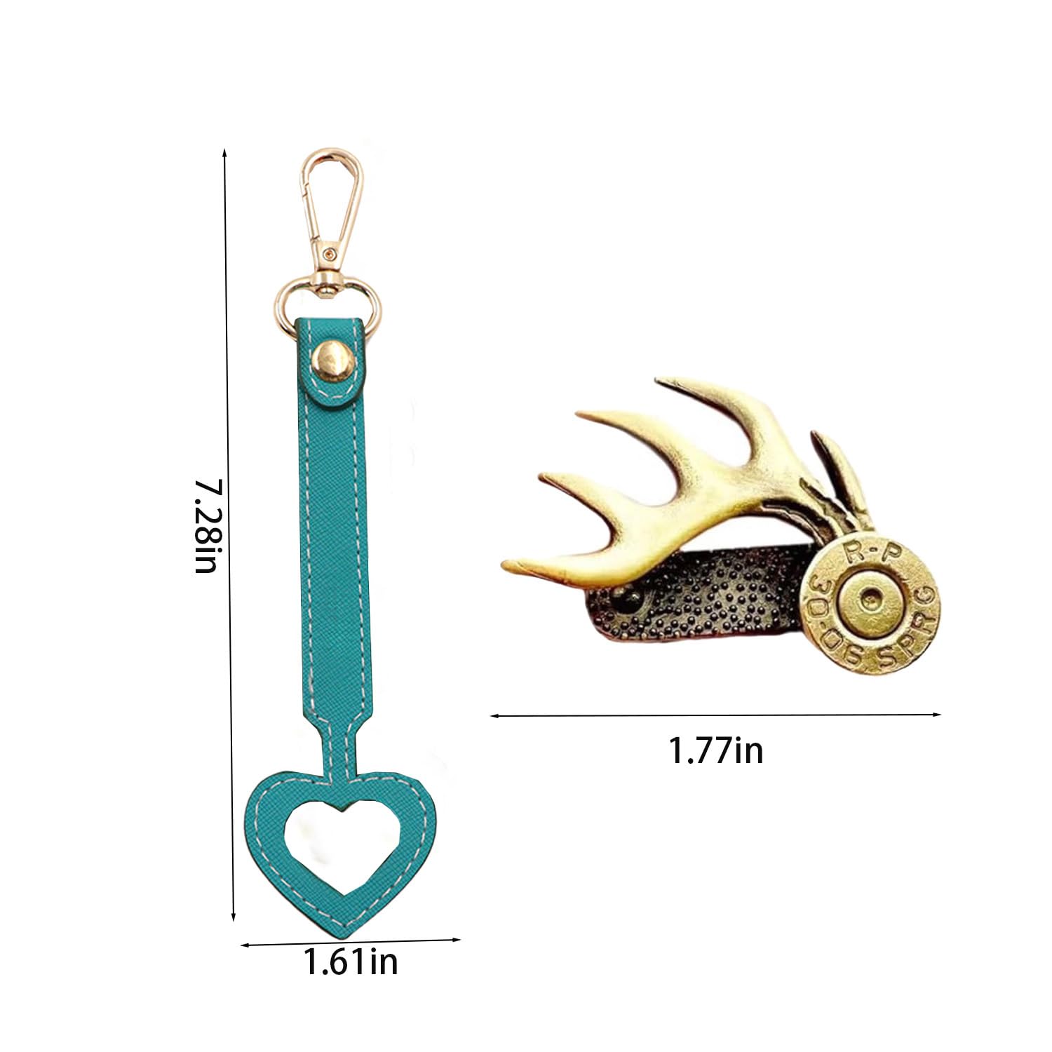 YEZILUU two-pack hat decor clip adds style without damaging fabric.