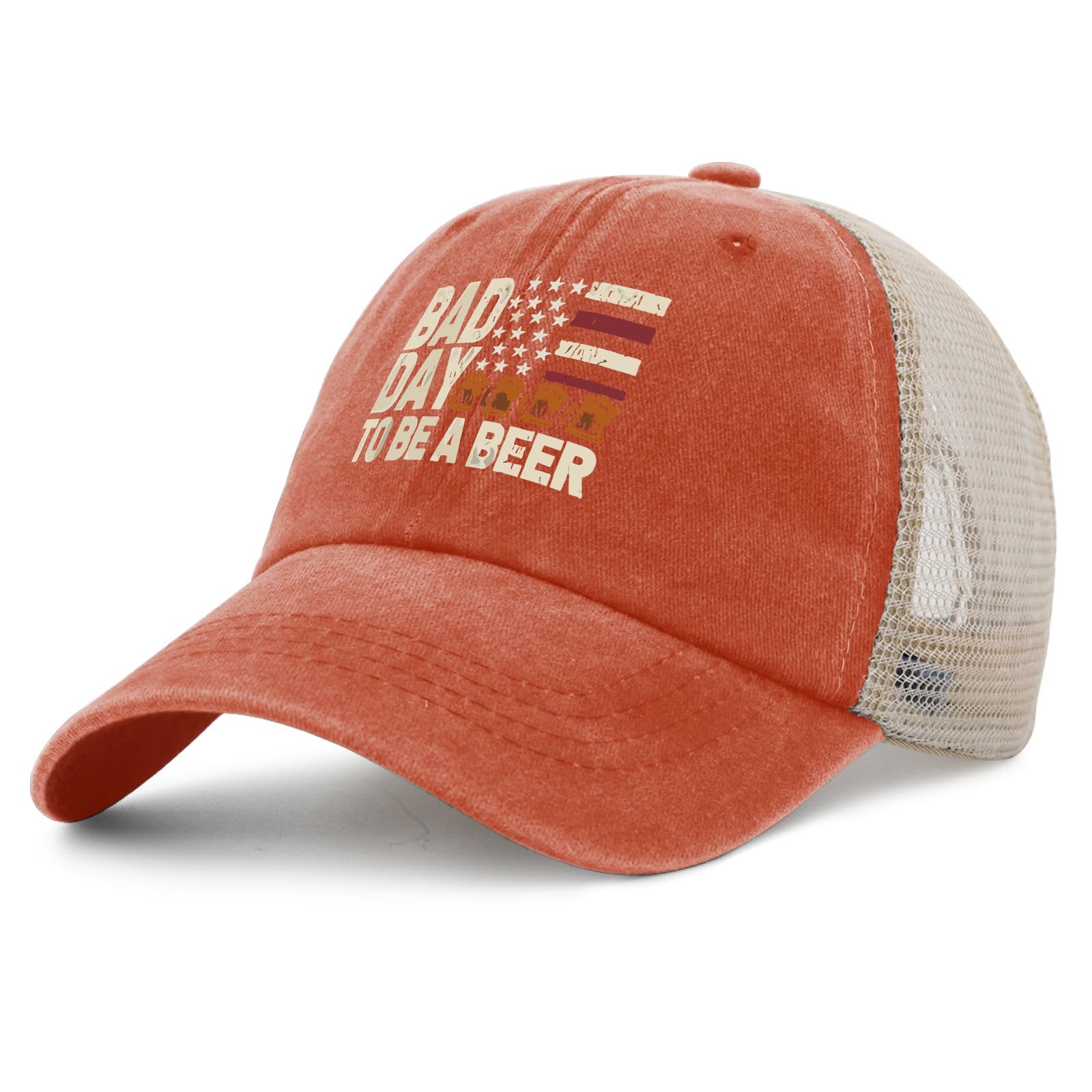 YFKFYTG women's trucker hat style, breathable washed cotton for hot days.
