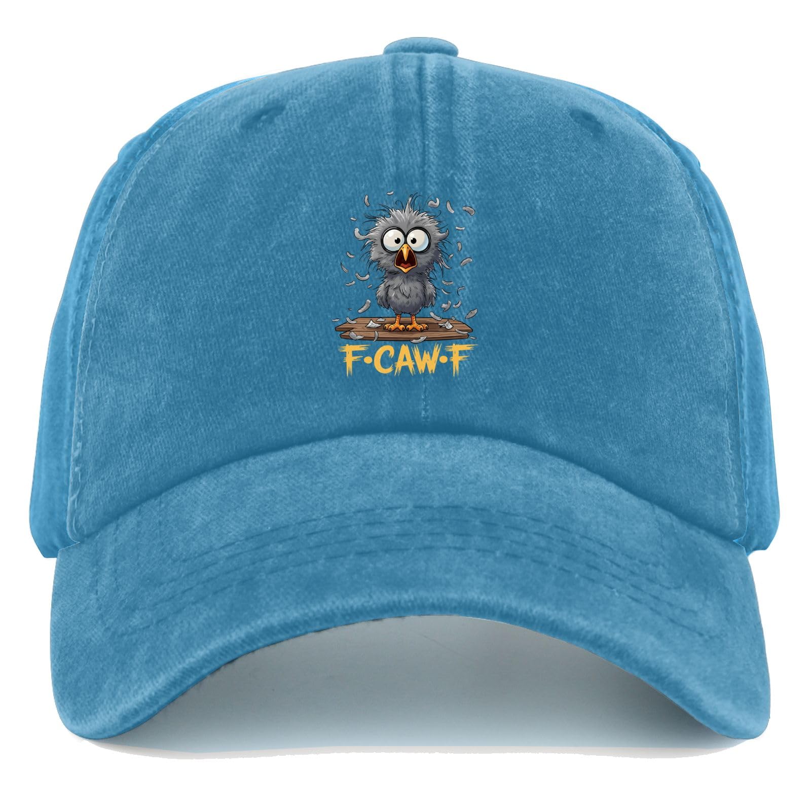 YFKFYTG Black Crow F-Caw F Hat gift-ready packaging; a thoughtful present for birthdays or holidays.