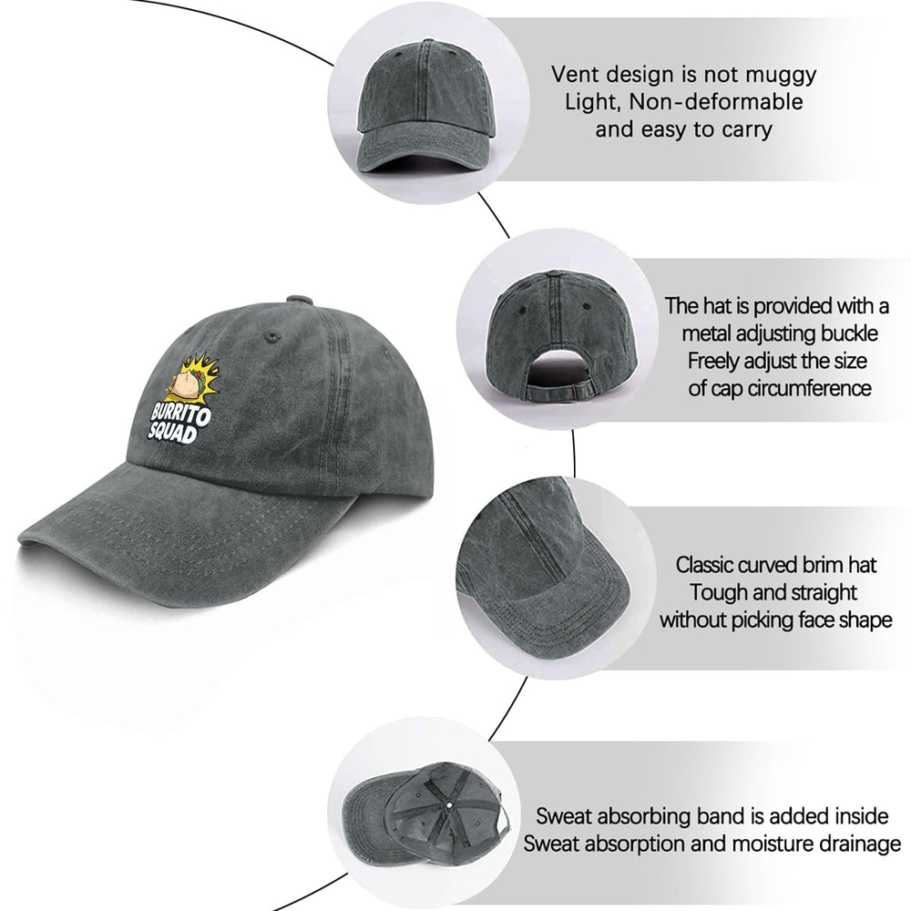 YFKFYTG Burrito Squad Hat gift-ready design for friends and family.